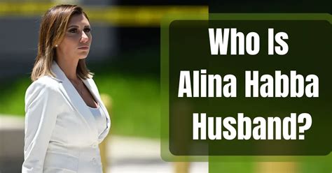 alina habba husband photo|is alina habba still married.